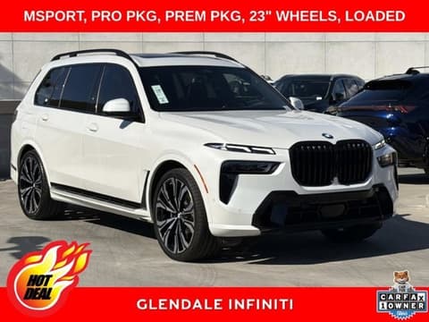 2024 BMW X7 xDrive40i xDrive40i Sports Activity Vehicle Intercooled Turbo Gas/Electric I-6 3.0 L/183 [9]