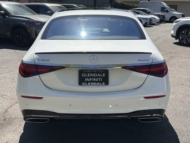 2023 Mercedes-Benz S-Class S 580 S 580 4MATIC Sedan Twin Turbo Gas/Electric V-8 4.0 L/243 [4]